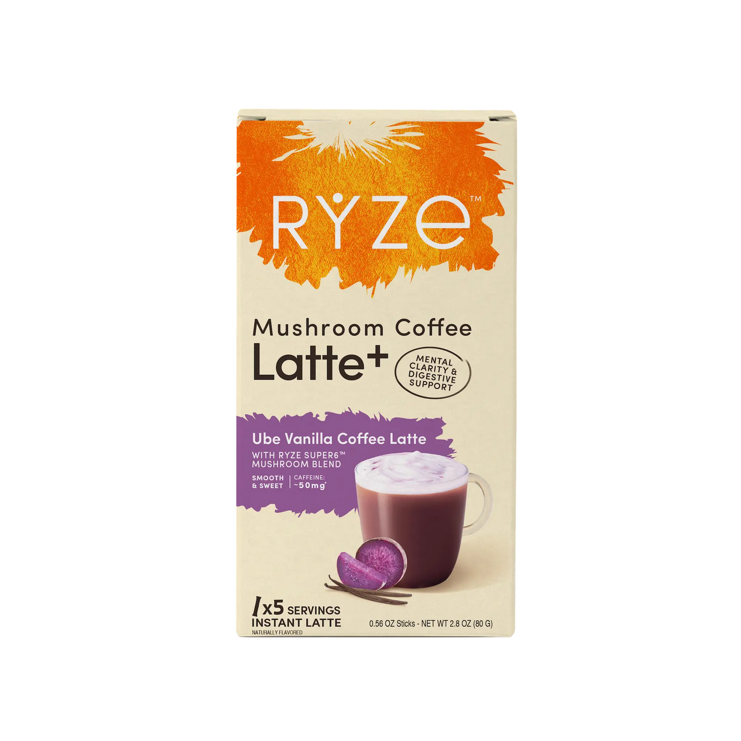 Ube Vanilla Coffee Latte Carton - AUOC
