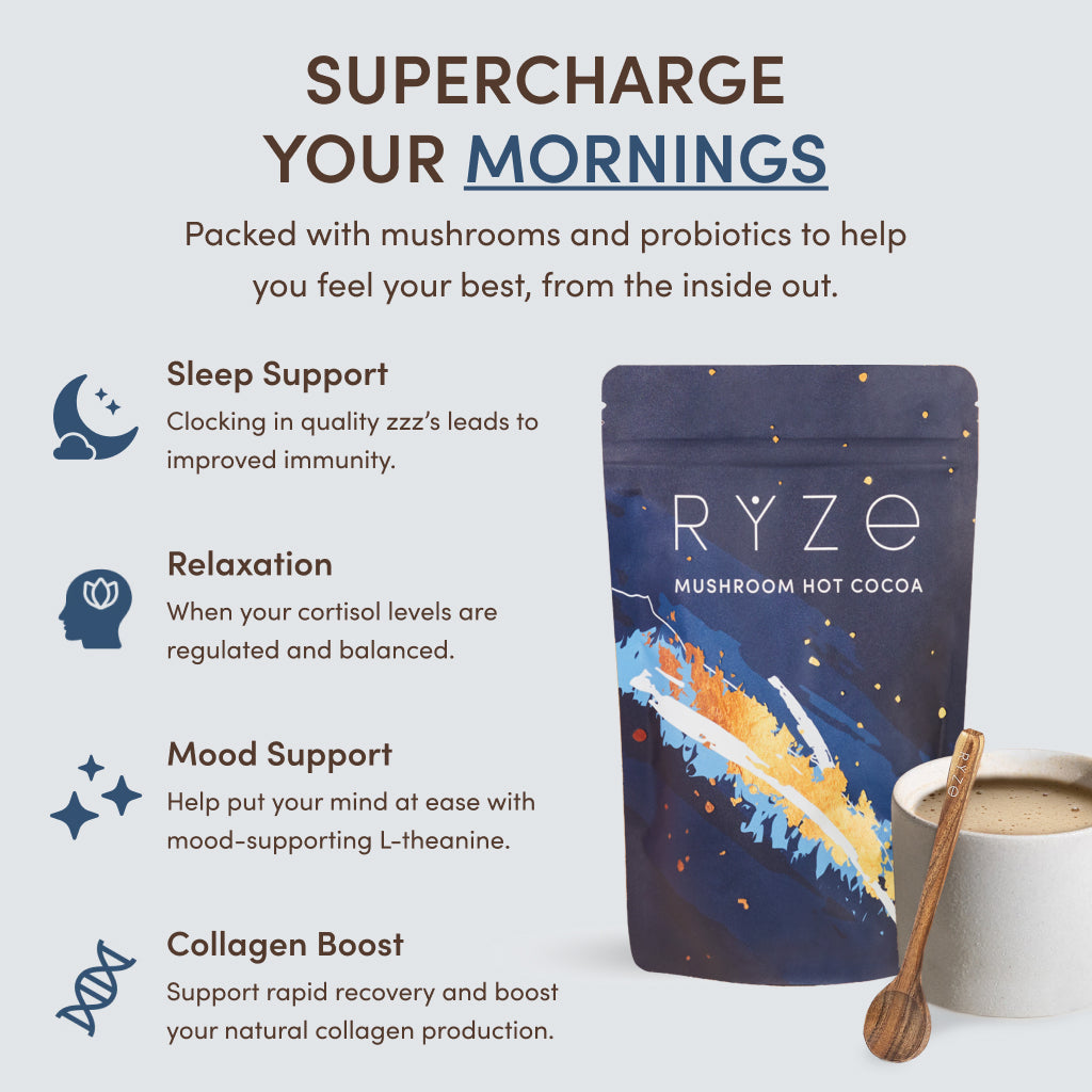 RYZE Nighttime Mushroom Cocoa Starter Bag - H978