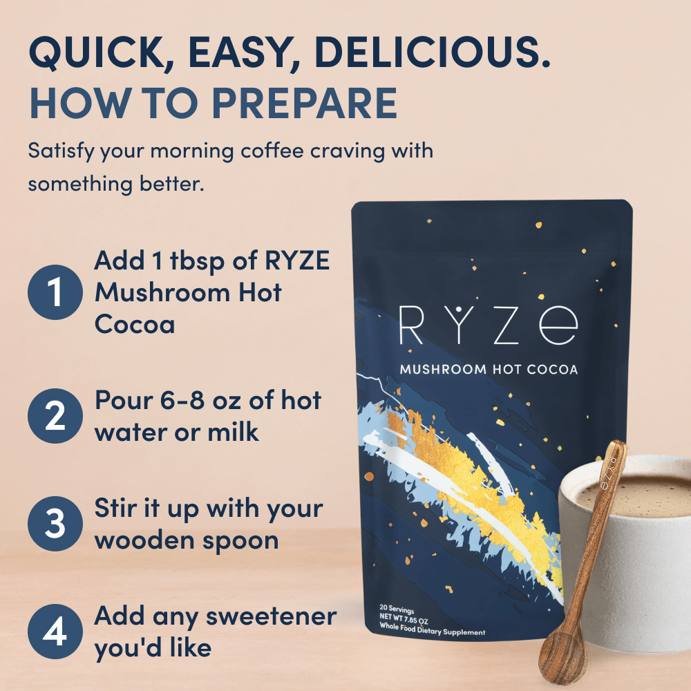 Mushroom Hot Cocoa (1 Pack - 20 Servings) - Z1GM