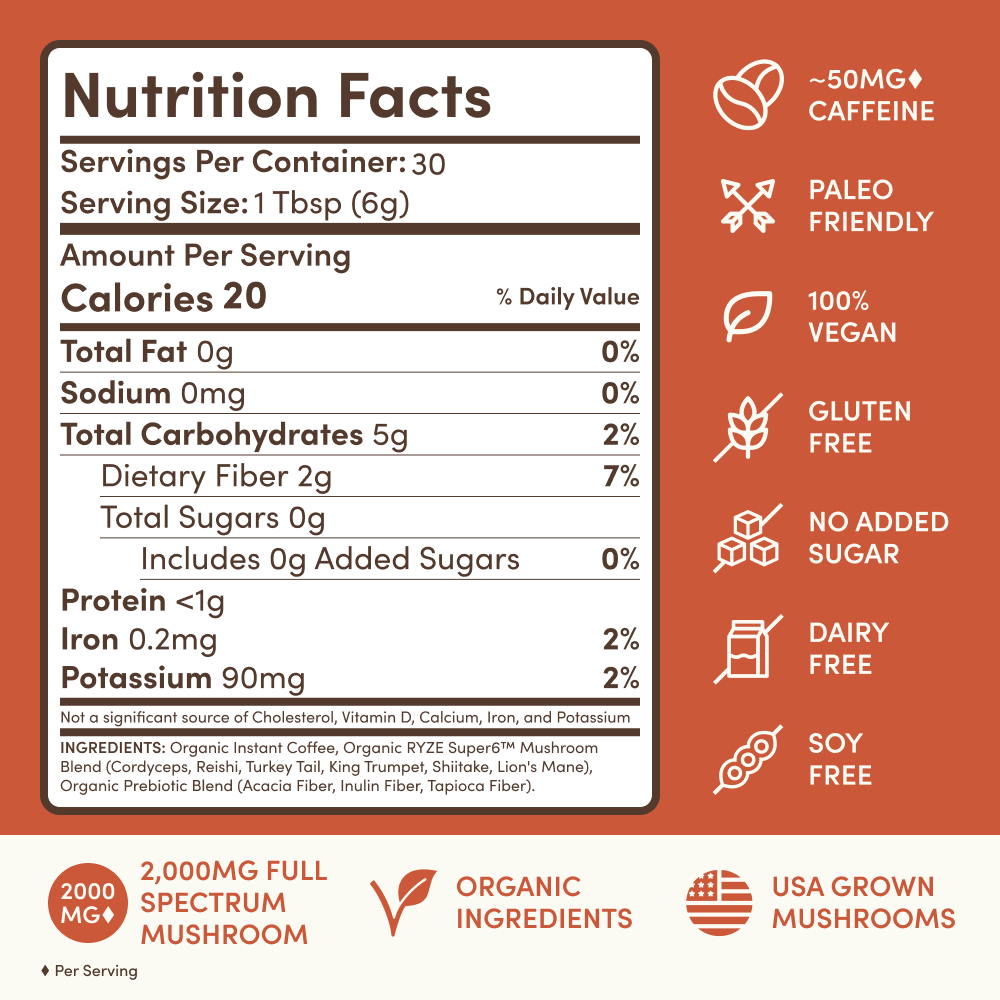 Mushroom Coffee 30 Serving - HTB9