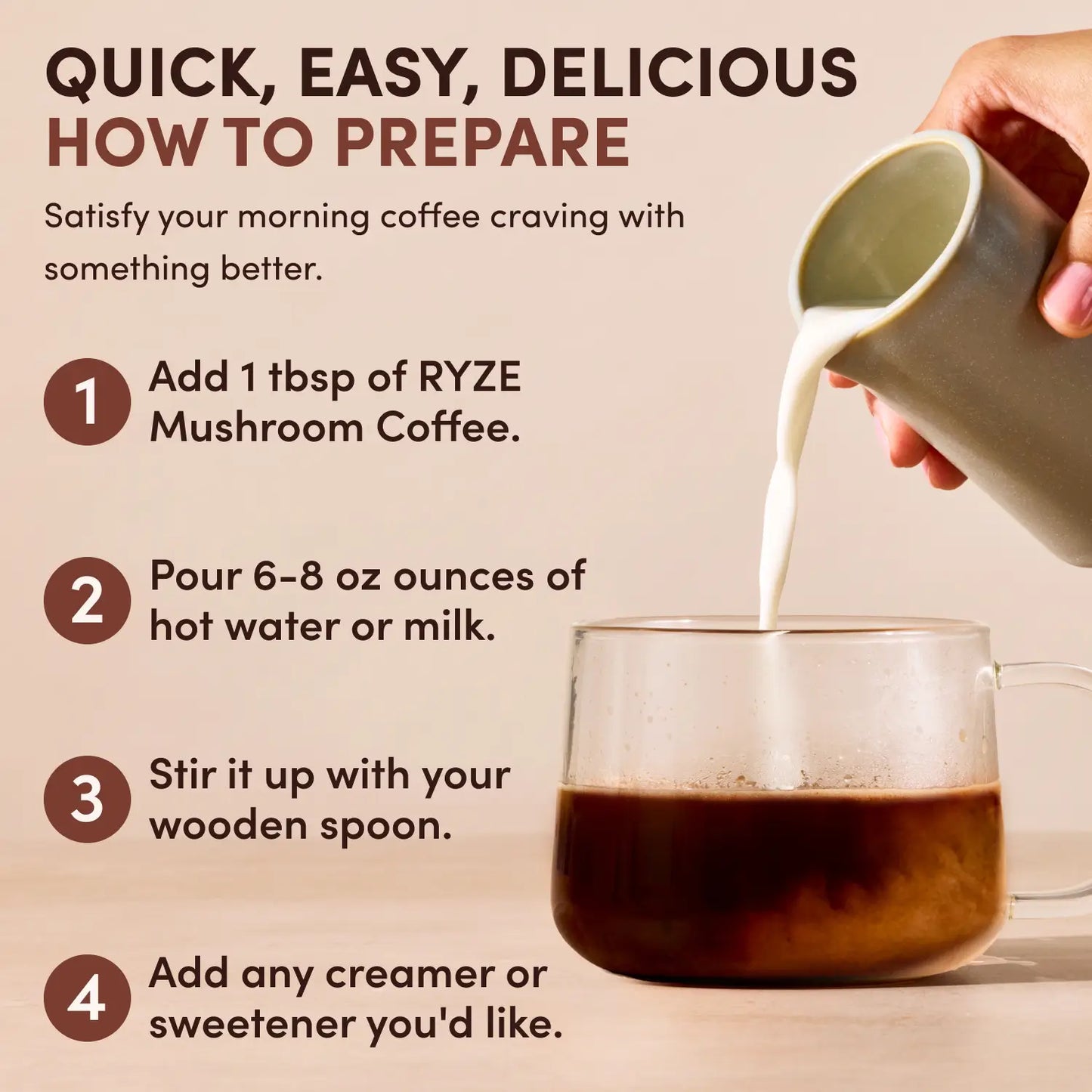 Mushroom Coffee Dark Roast (30 Servings) - A9O2