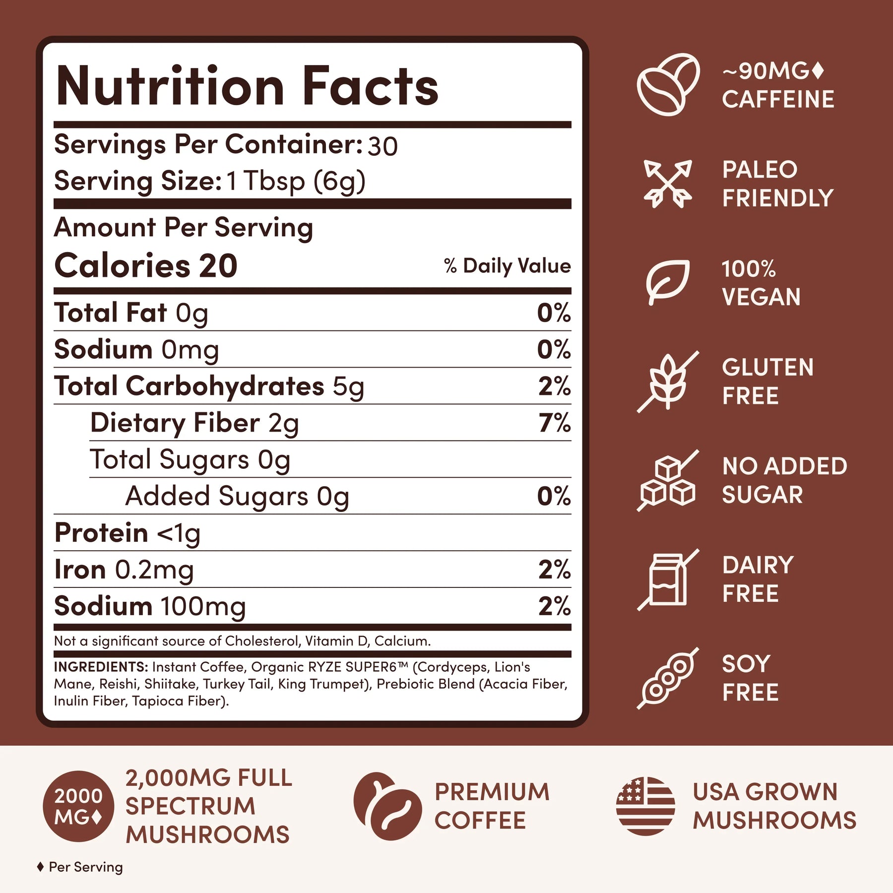 Mushroom Coffee Dark Roast Starter Kit (Upgrade) - 0D8L