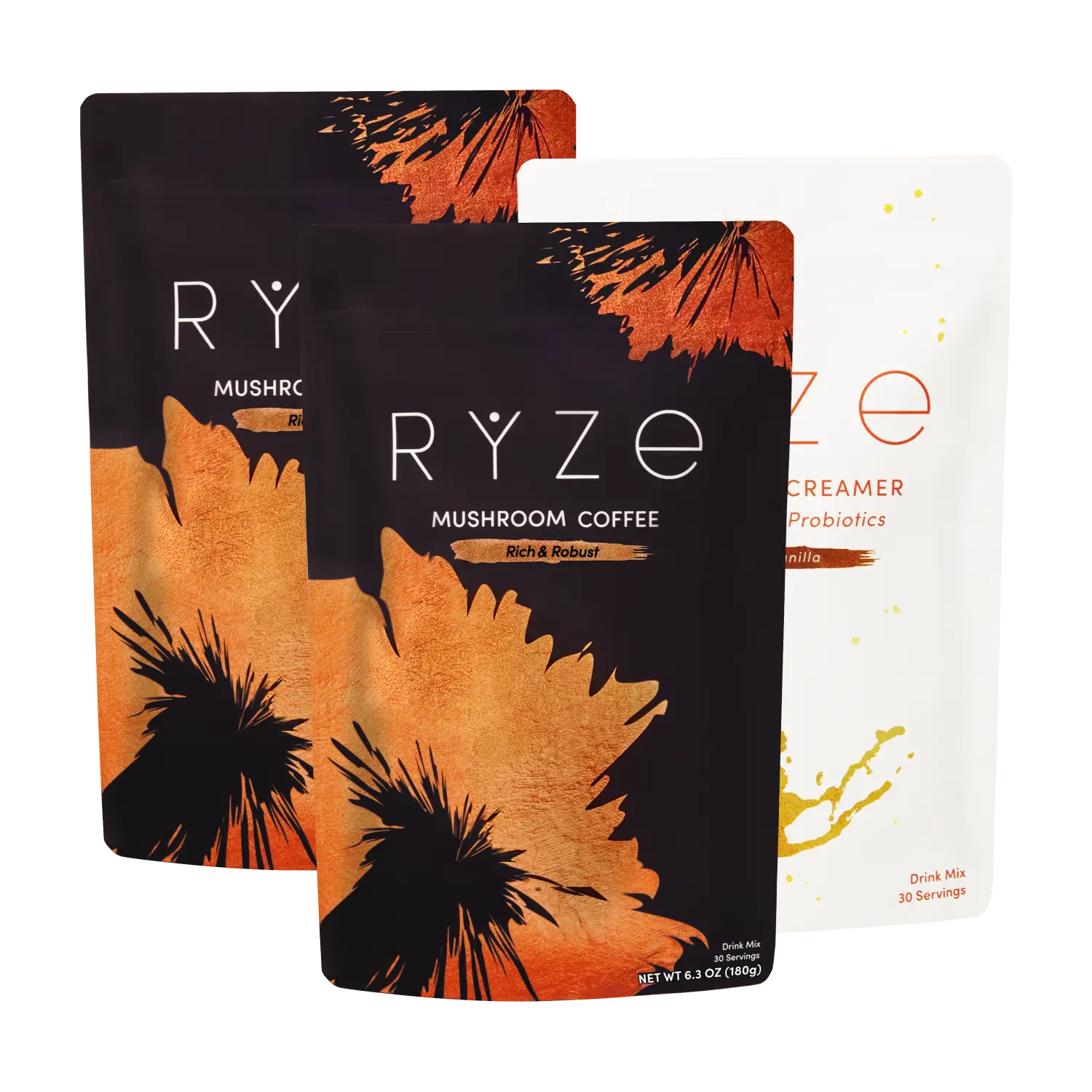 RYZE Ritual Set Dark Roast + Creamer - HX5K