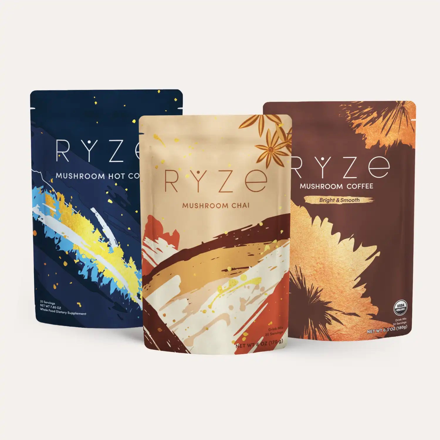 Ultimate Elevate + Unwind Bundle (Chai + Coffee + Cocoa) - 1XAZ