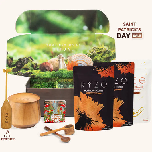 Mushroom Coffee House Blend Ritual Set - 0BRH
