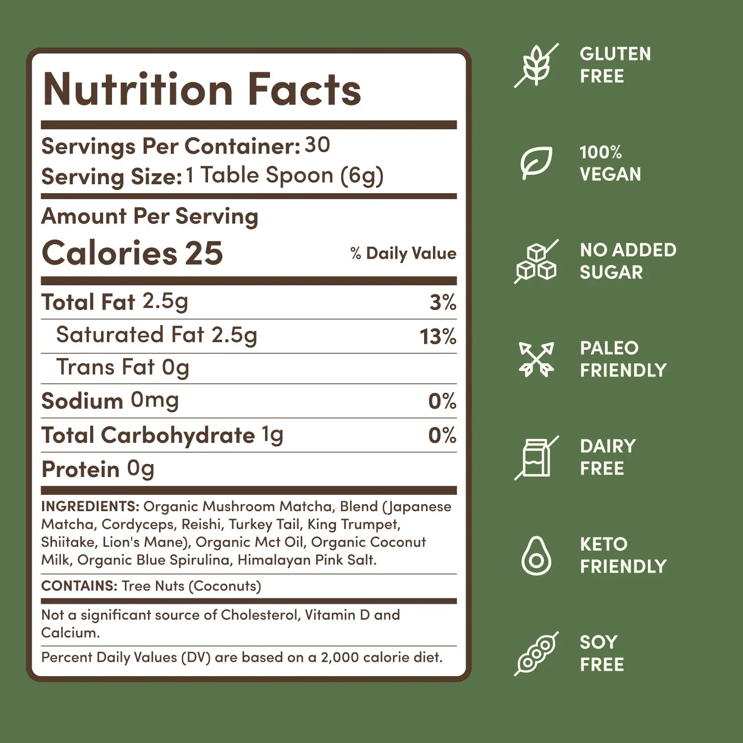 Mushroom Matcha (30 Servings) - PYKR
