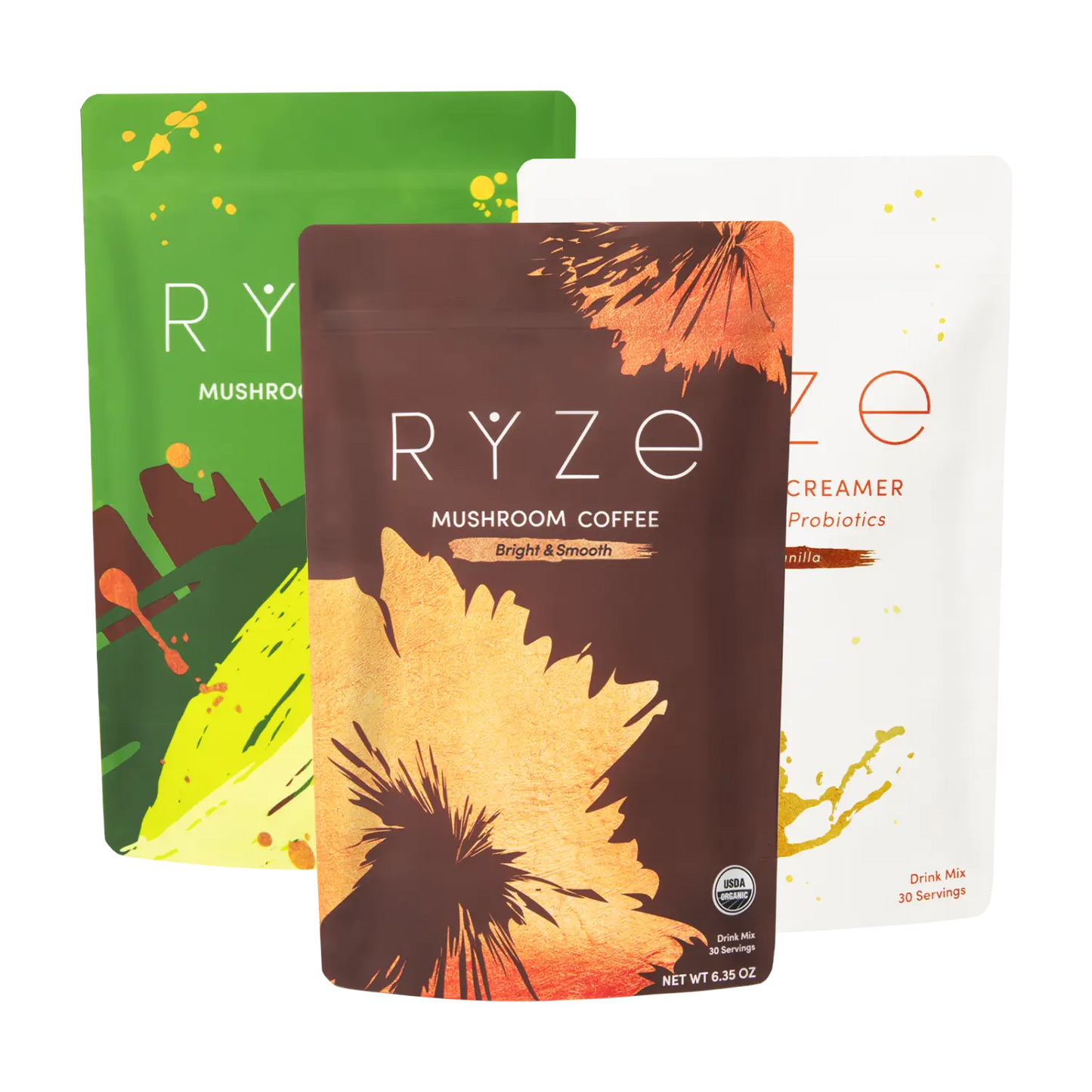 RYZE Ritual Set (Matcha + Coffee + Creamer) - 1A2M