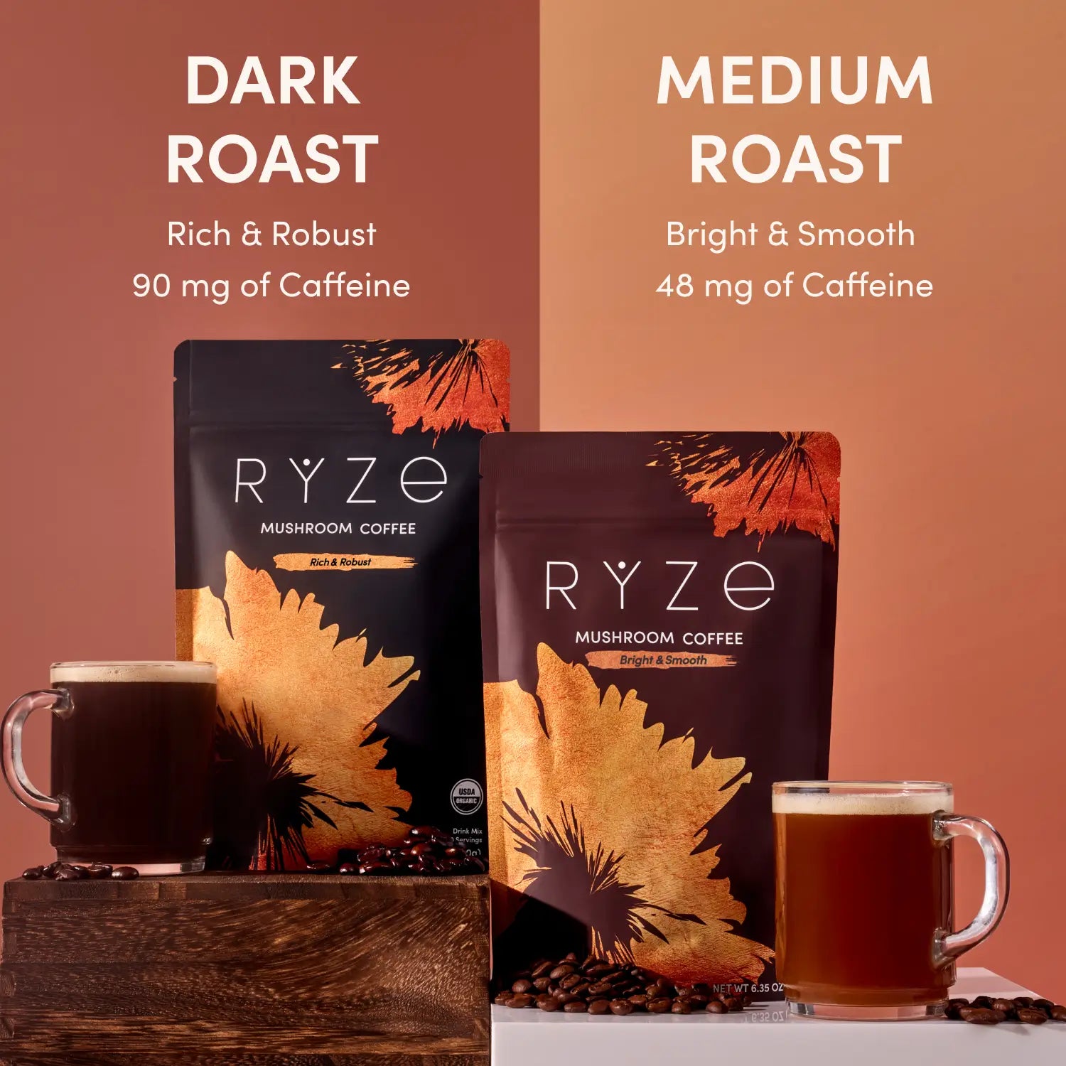 RYZE Ritual Set Dark Roast (90 Day Plan) - 28TY