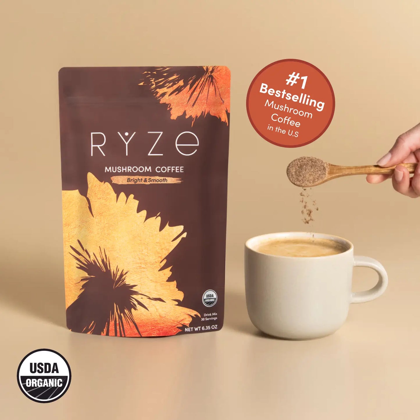 Mushroom Coffee 30 Serving - HTB9