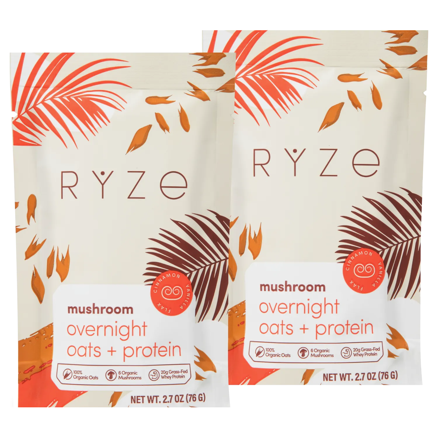 Mushroom Overnight Oats: 28 Servings - 1TLS