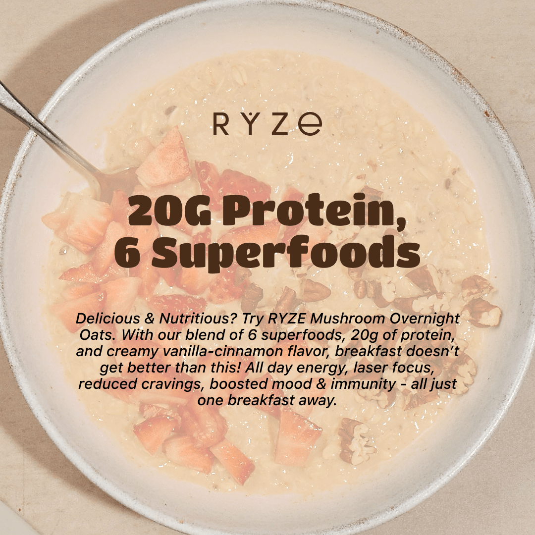 Mushroom Overnight Oats Pack (28 Servings) - 5S04