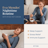 RYZE Hot Cocoa - with 6 Sleep Superfoods to Help Fall Asleep and Stay Asleep - Y55T