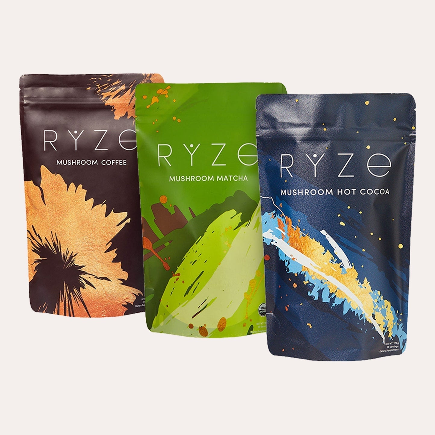 RYZE Hot Cocoa - with 6 Sleep Superfoods to Help Fall Asleep and Stay Asleep - Y55T