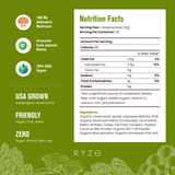 RYZE Mushroom Matcha - with 6 Organic Adaptogenic Mushrooms Grown In USA and Ceremonial-Grade Japanese Matcha - YGQ9